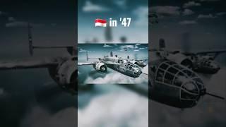 Dutch Air Forces Attacks Indonesian City in 1947 #shorts