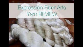 Expression Fiber Arts SILK Yarn Review, Unboxing!