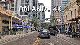 Orlando 4K - Skyscraper District - Driving Downtown