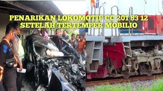 BEMPER LOKOMOTIF RUSAK SETELAH TERTEMPER MOBILIO