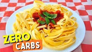 ZERO CARB PASTA! Lose Weight & Lower Blood Sugar - Delicious, Low Calorie, Easy, Cheap and Healthy