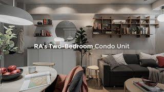 RA’s Two-Bedroom Condo Unit | A 44 sqm Japandi Inspired Condo Unit in Pasig City.