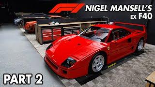 PART 2 of Nigel Mansell's ex Ferrari F40: A 30-Day Journey of Ultimate Detailing