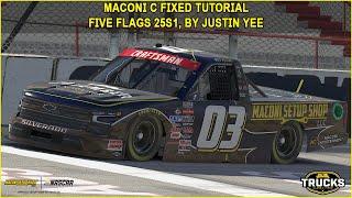 iRacing Maconi C-Fixed Trucks Five Flags Guide to Qualifying and Race 25S1