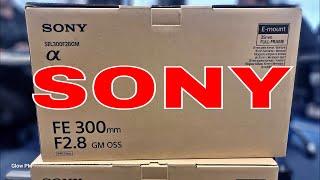 Introducing The Stunning New Sony Fe 300mm Lens!