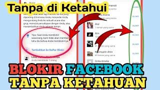 Cara Blokir Akun Facebook Orang Lain Tanpa di Ketahui/ Tutorial Facebook 2022