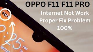 Oppo F11 Pro Internet Not Work How To Fix Data Problem With Apn