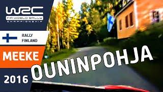 MEEKE onboard Rally Finland 2016 FLAT OUT on Famous OUNINPOHJA stage with JUMPS! Citroën DS3 WRC