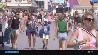 Beach-goers get early start on Labor Day Weekend in Point Pleasant