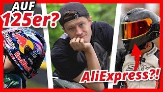 Racinghelm auf 125er sinnvoll? Motorradausrüstung von Aliexpress  Beste Motorradjacke? #FragMarc