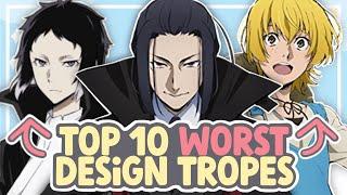 Top 10 WORST Character Design Tropes (And I Draw Them All) || SPEEDPAINT + COMMENTARY