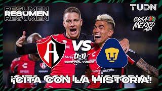 Resumen | Atlas (1) 0-1 (1) Pumas | Grita México AP2021 - Semifinal Vuelta | TUDN