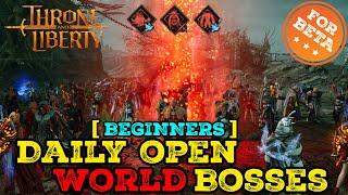 Quick Guide - Open World BOSSES Guide - Throne And Liberty