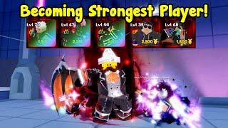 Becoming Strongest Player In Anime Defenders Roblox!