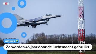 Nederland neemt afscheid van F16-straaljagers