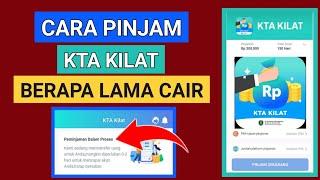 CARA PINJAM DI KTA KILAT BERAPA LAMA CAIR