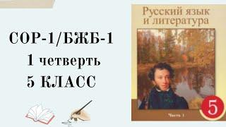 5 класс СОР-1 русский язык 1 четверть.5 сынып БЖБ-1 орыс тілі 1 тоқсан.БЖБ 5 сынып орыс тілі.