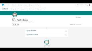 Sales Pipeline Basics Salesforce Trailhead