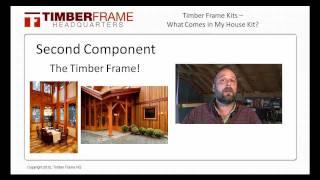 Timber Frame House Kits - What Comes in My Timber Frame Kit or Package