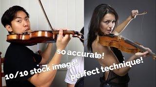 Reviewing Violin Stock Images