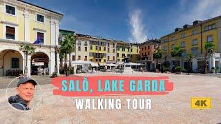 Salo | Gardasee | Lake Garda | Walking Tour | Italien |  [4K]