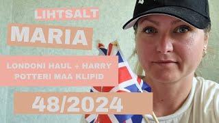 #48 LONDONI HAUL + KLIPPE HARRY POTTERI MAALT | LIHTSALT MARIA