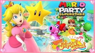  Mario Party Superstars (Yoshi’s Tropical Island) Peach Gameplay 