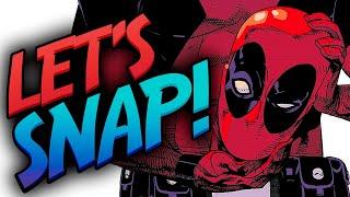 ФАРМИМ ЗАКУСОЧНУЮ ДЭДПУЛА В MARVEL SNAP + Играю ВАШИ колоды!!!