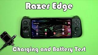 Razer Edge:  Battery Test (PS2 Emulation) and Charging Behavior