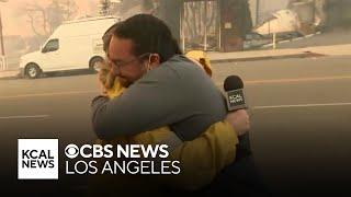 Residents share heartbreak over LA fires burning their neighborhoods