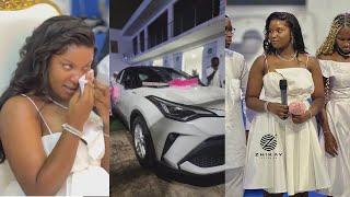 How Afronita Received $60,000 Brand New Toyota C-HR Car As Her 21st Birthday Gift, She Cried 