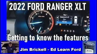 2022 Ford Ranger XLT - Getting to know the features