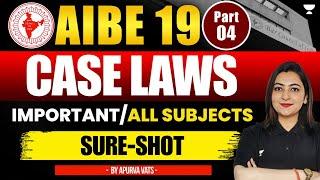 AIBE 19: Most Important Case Laws (All Subjects) | Apurva Vats | Unacademy Judiciary