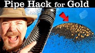 Gold Prospecting Hack - Find Gold Using a Rain Gutter! 
