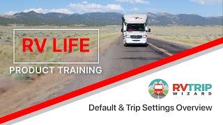 Settings Overview - RV LIFE Pro Product Training