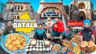 Punjab Tour Ep-7 | Punjab Breakfast Food | Batala Punjab | Punjabi Street Food