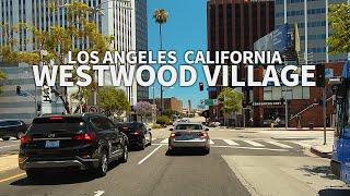 Driving Westwood Village, Westwood Boulevard, Los Angeles, California, USA -2.7K