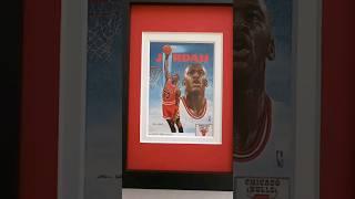 Michael Jordan Chicago Bulls Display Custom Framed NBA Basketball Card Plaque - Trading Frames