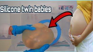 She's in Labor Womb Birth of Twin Reborn silicone babies Reborn videos