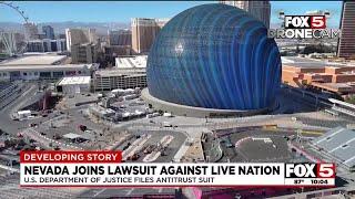 Nevada joins lawsuit against Live Nation