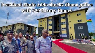 Wow. Prez Akofo Addo & Interior Minister commissions Billion dollar housing project for Gh Police