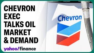 Chevron vice chair discusses oil demand, Hess deal