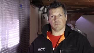 Waterproofing a Leaky Wet Basement Wall From The Interior