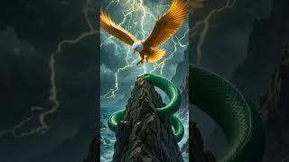 "Epic Showdown: Eagle vs. Snake in the Wild" #shorts #fusion #aifusion