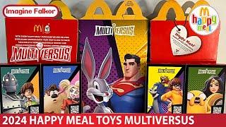 March 2024 McDonald's Happy Meal Toys | Multiversus | ASMR Unboxing Review