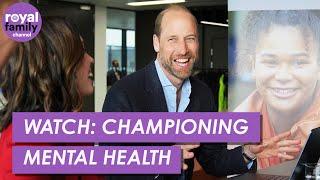 WATCH: Prince William Meets Young Volunteers Making a Difference in Mental Health