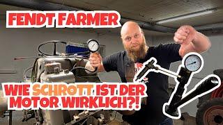 Kompressionsmessung am Fendt Farmer - sind noch alle Zylinder da?