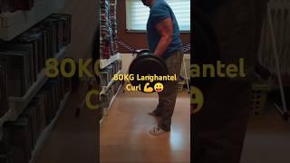 80KG Langhantel Curl für die Community  #shorts #kraft #gewichtheben #power #community