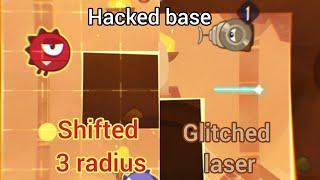 Another hacked base with glitched laser | King of Thieves with Game Guardian