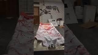 SCARY URBAN EXPLORATION - ABANDONED MEDICAL SCHOOL WITH EMBALMING TABLES #shorts #urbanexploration